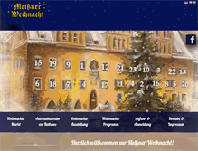 Tablet Screenshot of meissner-weihnacht.de